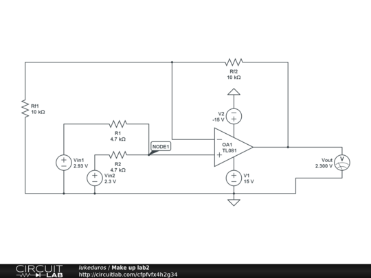 Make up lab2 - CircuitLab