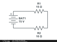 Circuit 1 for series quiz