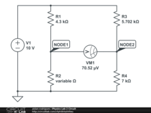 Physics Lab 2 Circuit