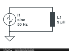 Current 13A 50Hz L1(9uH)