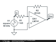 Inverting amplifier