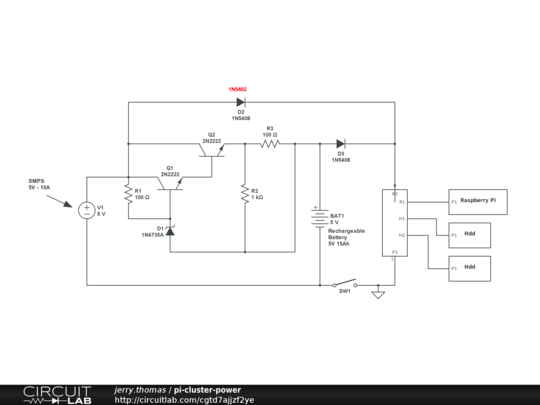 pi-cluster-power - CircuitLab