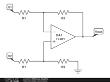 Difference Amplifier