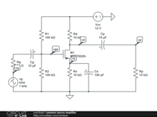 common source amplifier