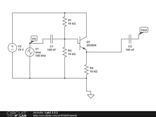 Lab2 2.5.2 - CircuitLab