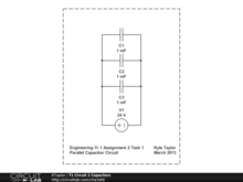 T1 Circuit 2 Capacitors