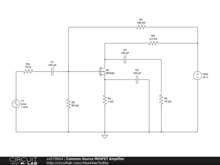 Common Source MOSFET Amplifier