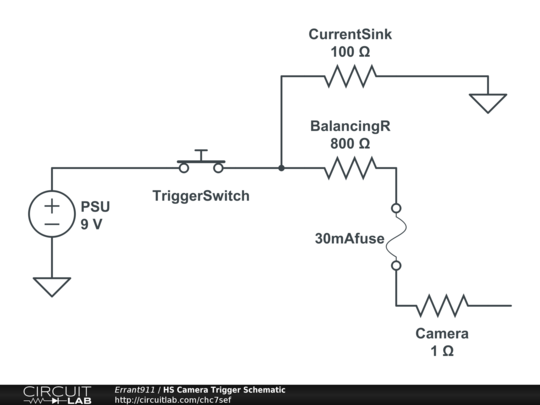 HS Camera Trigger Schematic - CircuitLab