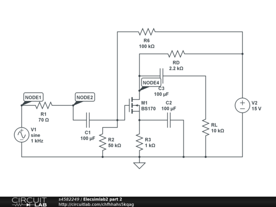 Elecsimlab2 part 2 - CircuitLab