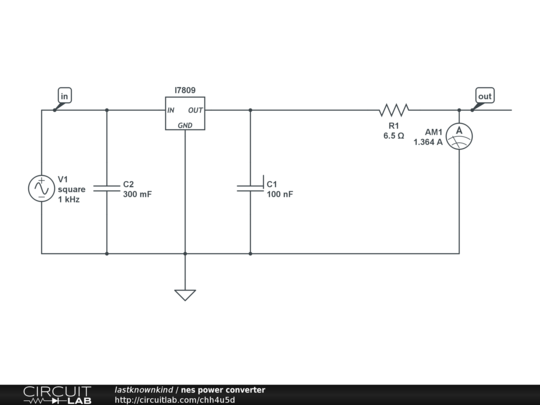 nes power converter - CircuitLab