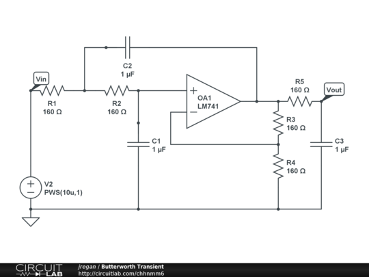 Butterworth Transient - CircuitLab