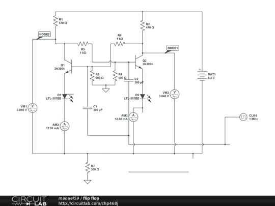 flip flop - CircuitLab