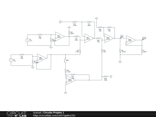 Circuito Projeto 1 - CircuitLab