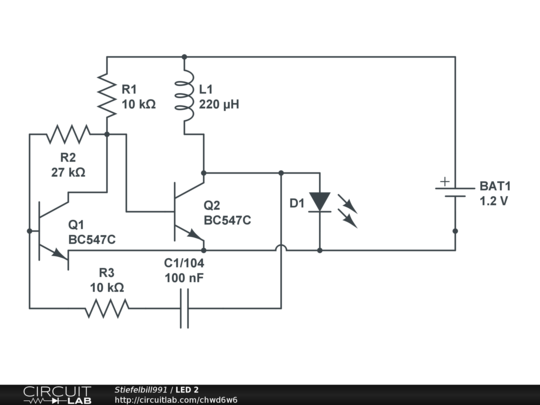 LED 2 Spannungswandler - CircuitLab