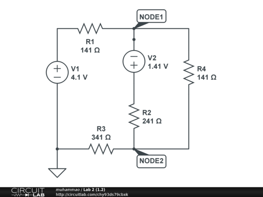 Lab 2 (1.2) - CircuitLab