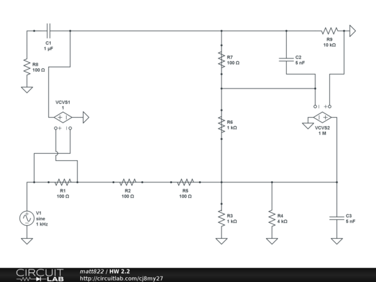 HW 2.2 - CircuitLab