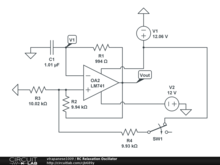 RC Relaxation Oscillator