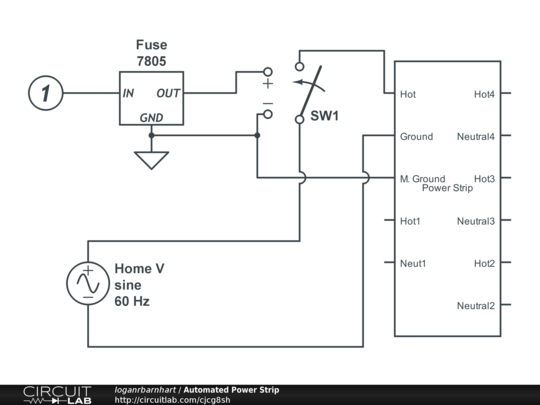 Automated Power Strip - CircuitLab