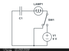 Capacitor (dis)charge