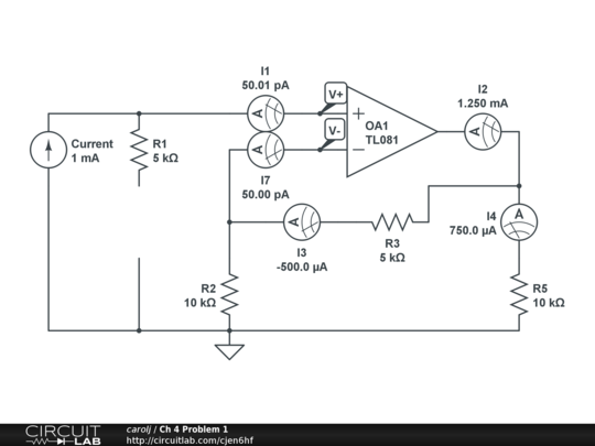 Ch 4 Problem 1 - CircuitLab