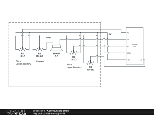 Configurable siren - CircuitLab