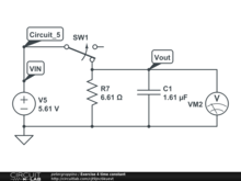 Exercise 4 time constant