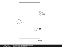 Forward Diode CircuitLab