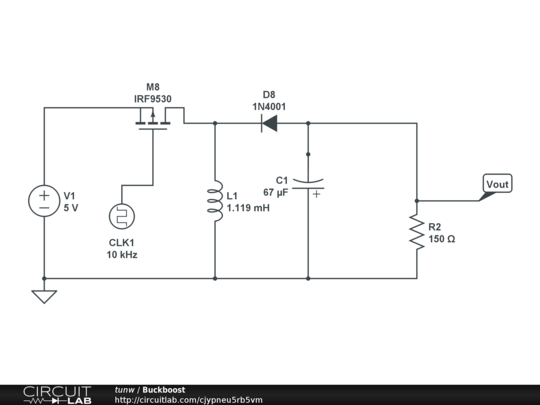 Buckboost - CircuitLab