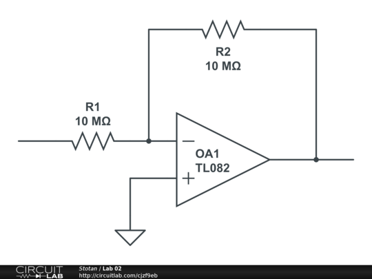 Inverting Amp - CircuitLab