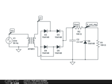 Full wave rectifier