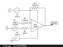 Input impedance