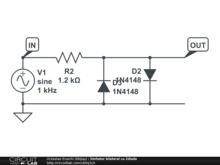 limitator bilateral cu 2diode