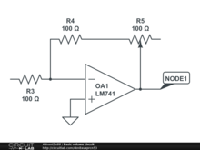 Basic volume circuit