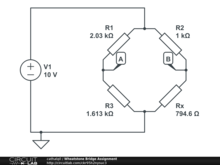 Wheatstone Bridge Assignment