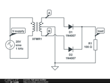 full wave rectifier