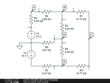 Circuito Lab 5 V1 y V2 juntas