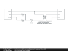 1/4" stereo unbalanced to balanced Mono XLR