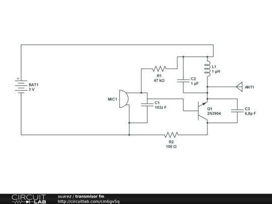 transmisor fm - CircuitLab