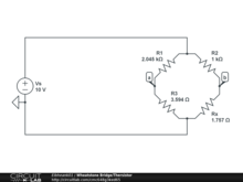 Wheatstone Bridge/Thersistor