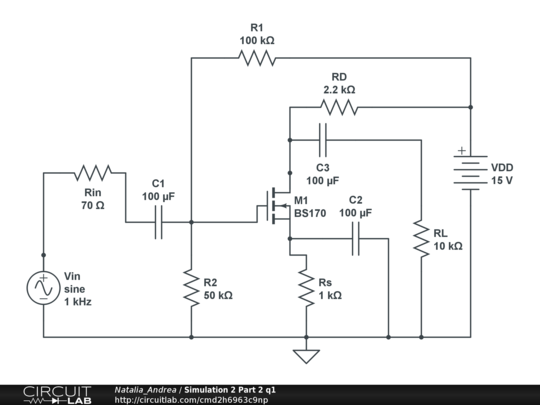 Simulation 2 Part 2 Q1 - Circuitlab