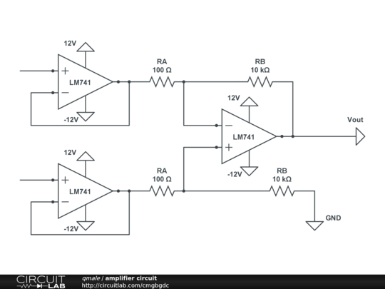 amplifier circuit - CircuitLab