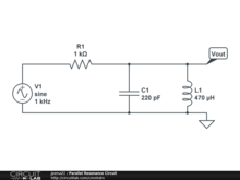 Parallel Resonance Circuit