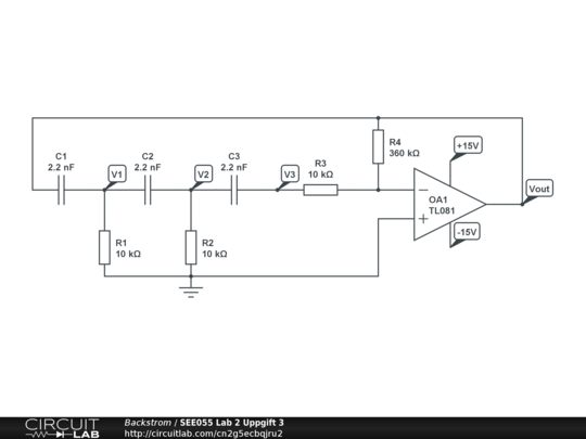 SEE055 Lab 2 Uppgift 3 - CircuitLab