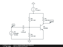 Common Emitter Amp without R4