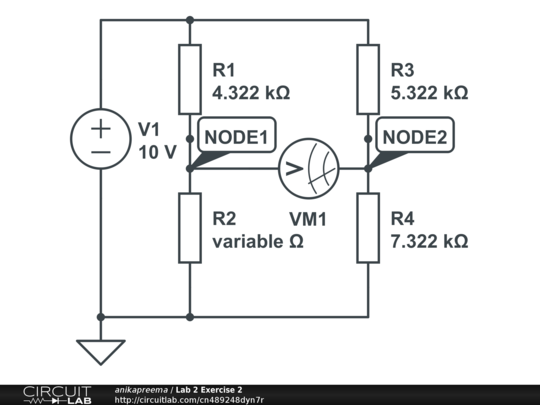 Lab 2 Exercise 2 - CircuitLab