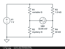 Lab 2 Wheatstone Bridge