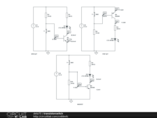 Transistorswitch - Circuitlab