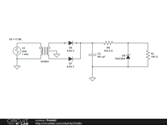 Prelab2 - Circuitlab