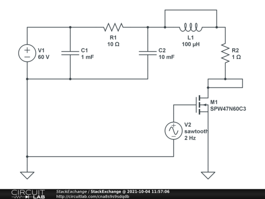 Igbt Won't Open In Spark Circuit - Electrical Engineering Stack Exchange