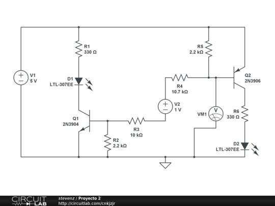 Proyecto 2 - CircuitLab